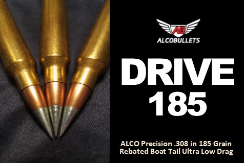 Drive Consistent Precision Bullets with .308 185-Grain RBTST ULD